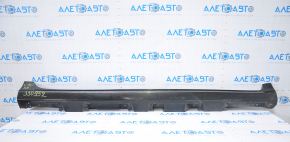 Right threshold Toyota Camry v50 12-14 usa LE XLE with chrome black tears of lower fasteners