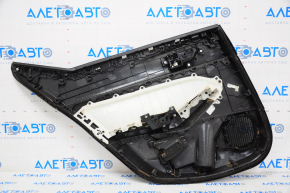 Door trim card rear right Nissan Altima 19-21 leather, black, scratches