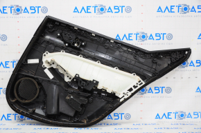 Door trim card rear left Nissan Altima 19-21 leather, black, scratch
