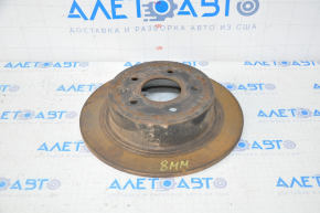 Rear left brake disc Nissan Altima 19-23 fwd 8mm