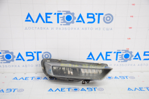 Fog light right PTF Honda Accord 13-15 water damage, chrome chipped