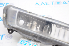 Fog light right PTF Honda Accord 13-15 water damage, chrome chipped