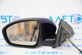 Side mirror left complete Nissan Altima 19-24 3 pins, blue