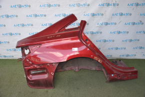 Quarter wing rear right Hyundai Sonata 11-12 red