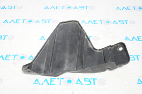Radiator deflector right Mitsubishi Outlander 14-20 lower bent 2.4, 3.0