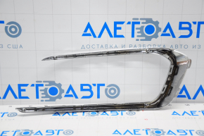 Fog light trim chrome left Hyundai Santa FE Sport 17-18 prerest