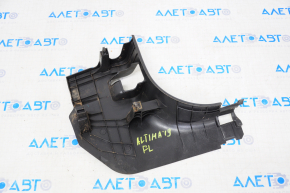Front pillar trim lower left Nissan Altima 19-24 black