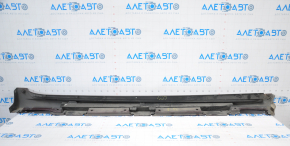 Left threshold Toyota Avalon 13-18 red dented front part, broken fasteners, painted