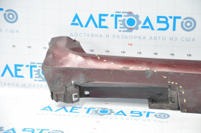 Left threshold Toyota Avalon 13-18 red dented front part, broken fasteners, painted