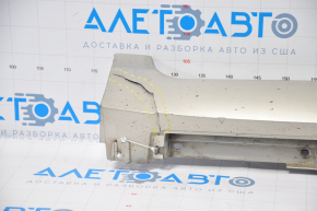 Left threshold Toyota Camry v55 15-17 usa gold break in front, dented, broken fastening, worn,