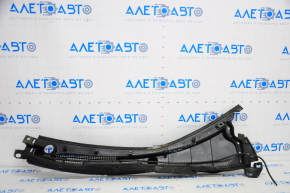 Windscreen wiper grille plastic right Honda Accord 13-17 without seal, plastic chips, without plug