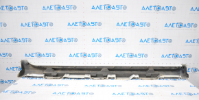 Left threshold of Toyota Camry v55 15-17 usa white, torn at the rear