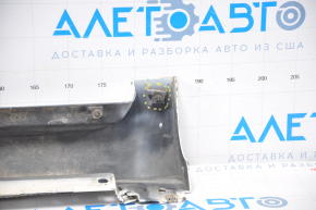 Left threshold of Toyota Camry v55 15-17 usa white, torn at the rear