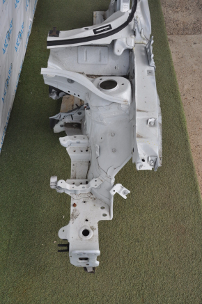 Front quarter left VW Passat b8 16-19 USA white with central pillar