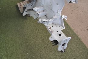 Front quarter left VW Passat b8 16-19 USA white with central pillar