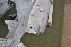 Front quarter left VW Passat b8 16-19 USA white with central pillar