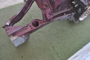 Front right quarter Honda Accord 13-15 red, with central pillar