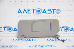 Left visor Honda Accord 13-17 gray, for dry cleaning