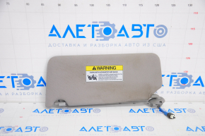 Right visor Honda Accord 13-17 gray