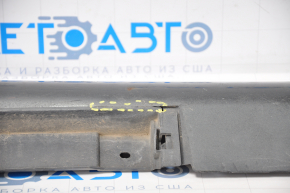 Left threshold Toyota Camry v40 07-11 graphite fastener breaks, lower fastener torn off