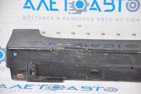Left threshold Toyota Prius 30 10-15 black dented, lower mount torn off, scratches