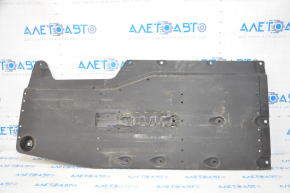 Right underbody protection Nissan Altima 19-25 rear, dented, tears