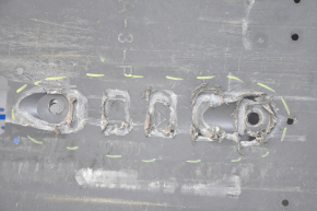 Right underbody protection Nissan Altima 19-25 rear, dented, tears