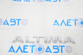 Emblem inscription Altima trunk lid Nissan Altima 19-22