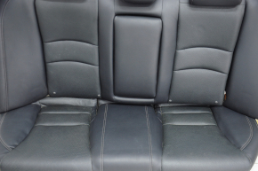 Rear row of seats 2 row Honda Accord 13-15 leather black