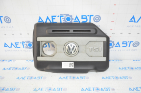 VW Tiguan 09-18 Engine Cover Scratches on Emblem