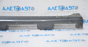 Left side sill for Toyota Camry v50 12-14 usa LE XLE without chrome with mounting defect