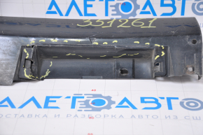 Left threshold Toyota Camry v50 12-14 usa LE XLE with chrome black dented, cracks, no 1 fastener