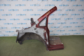 Front left quarter Toyota Sienna 11-14 red sawn off side member nose
