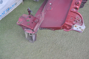 Front left quarter Toyota Sienna 11-14 red sawn off side member nose