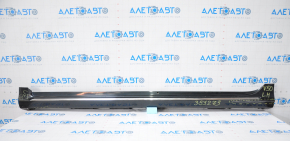 Left threshold Toyota Camry v50 12-14 usa LE XLE with chrome black dented, broken, scratches