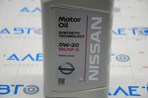 Motor oil Nissan 0W-20 1l SN synthetic