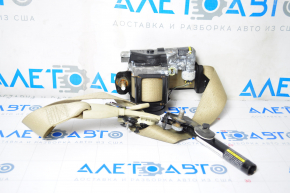 Passenger Seat Belt with Tensioner Lincoln MKZ 13-16 Beige Water Damage