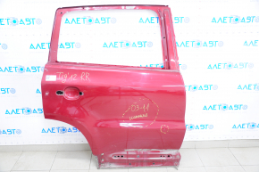 Door bare rear right VW Tiguan 09-18 red LA3T, butt, made