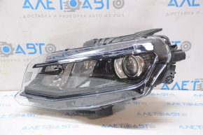 Headlight front left bare Chevrolet Camaro 16- halogen, without covers