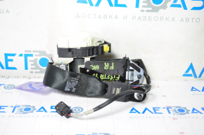 Passenger seat belt Ford Fiesta 11-19 black