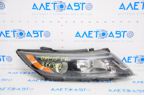 Headlight front right bare Kia Optima 14-15 rest halogen, sand