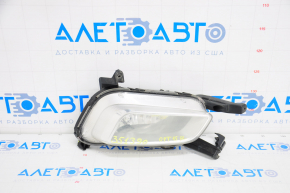 Fog lamp left PTF Kia Optima 14-15 rest halogen, broken mount and adjustment, sand