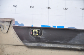 Right threshold Lexus CT200h 11-15 red dented, broken fasteners, scratches