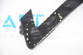 Front bumper molding left Kia Optima 14-15 rest, black gloss, scratches