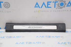 Door sill trim front left Ford Edge 15-18 black with backlight, rubbed