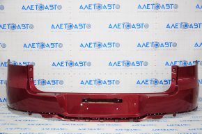 Bare rear bumper VW Tiguan 12-18 rest, upper part, red, crack in mount