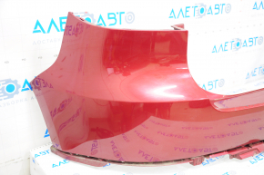 Bare rear bumper VW Tiguan 12-18 rest, upper part, red, crack in mount