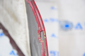 Bare rear bumper VW Tiguan 12-18 rest, upper part, red, crack in mount