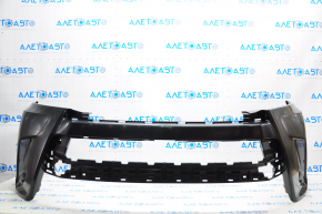 Front bumper bare Toyota Highlander 17-19 without parking sensors
