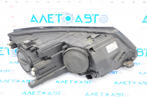 Headlight front left VW Tiguan 12-18 rest, halogen, broken mount